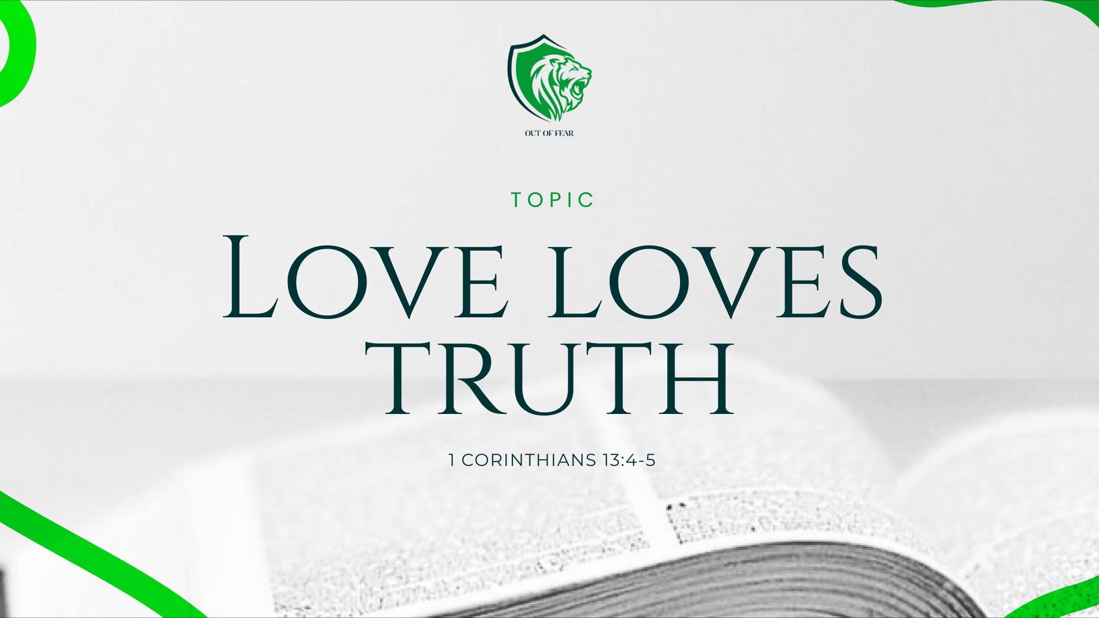 Love Loves Truth
