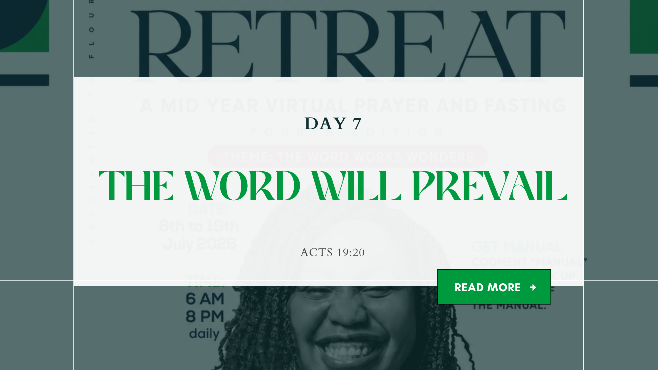 THE WORD WILL PREVAIL